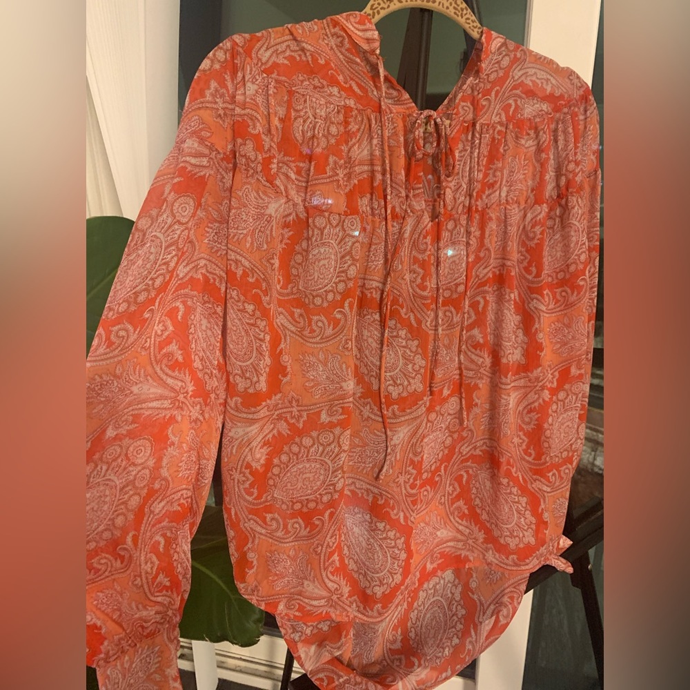 Mango Coral Pink Formal Shirt